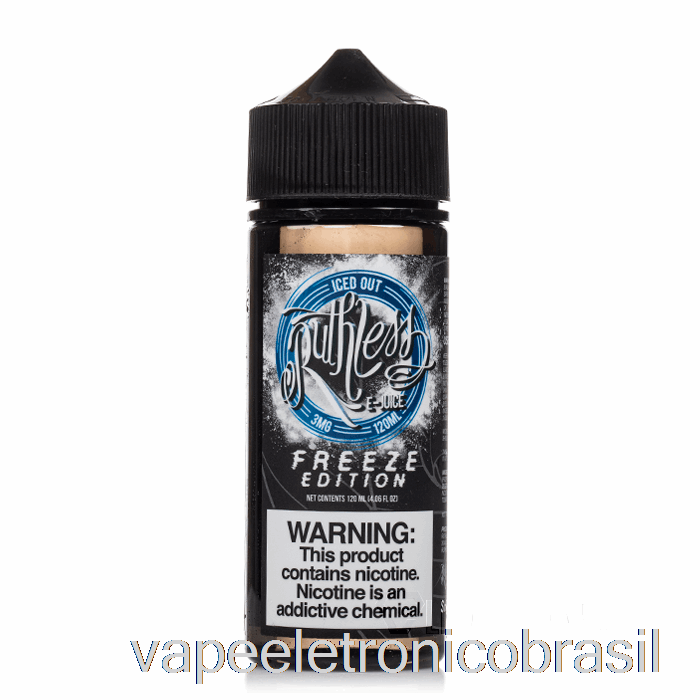 Vape Recarregável Iced Out - Edição Congelada - Vapor Cruel - 120ml 0mg